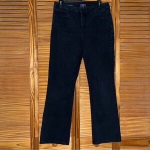 NYDJ Barbara Bootcut Style 40232B Dark Blue Jeans Size‎ 10